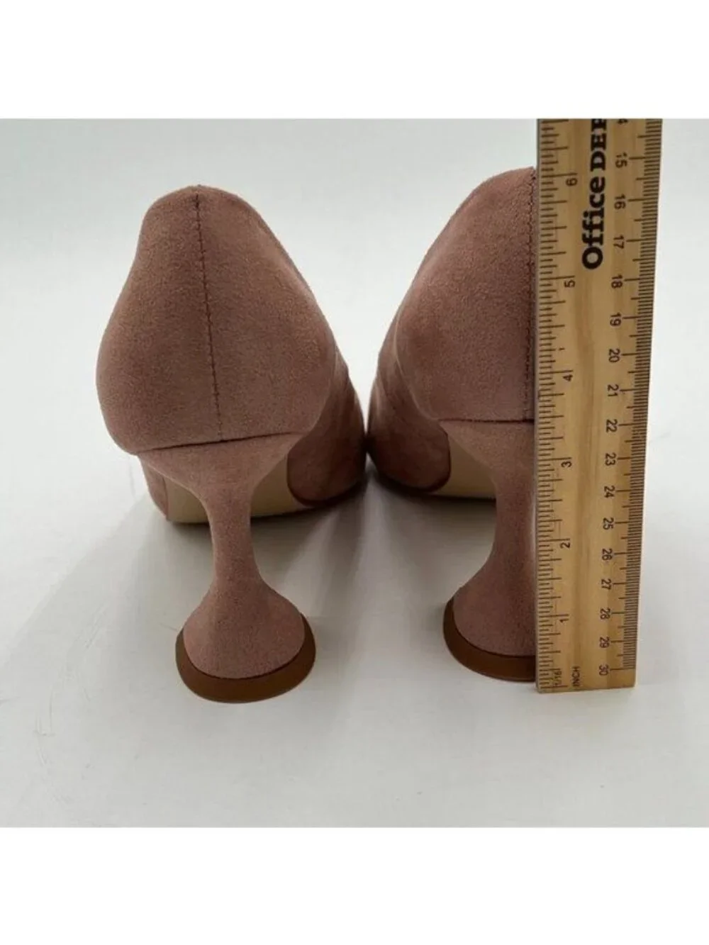 YDN Nude Pointed Toe Slip on Pumps Special High Heel Shoe Party Prom Dress Lady
